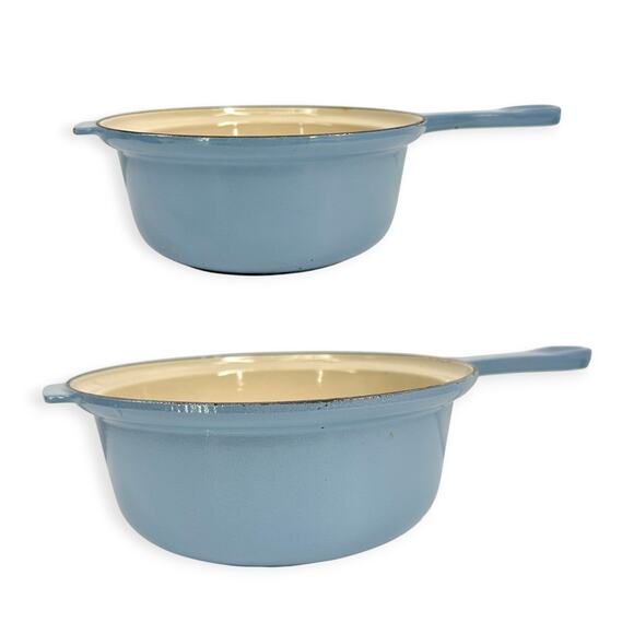 Le Creuset 6-Piece Enameled Cast Iron Set Dutch Oven, Skillet, 2 Sauce, 2 Frying - Picture 7 of 12